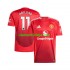 Camisola Manchester United Rasmus Hojlund 11 Homem Equipamento Primeiro 2024-2025 Manga Curta